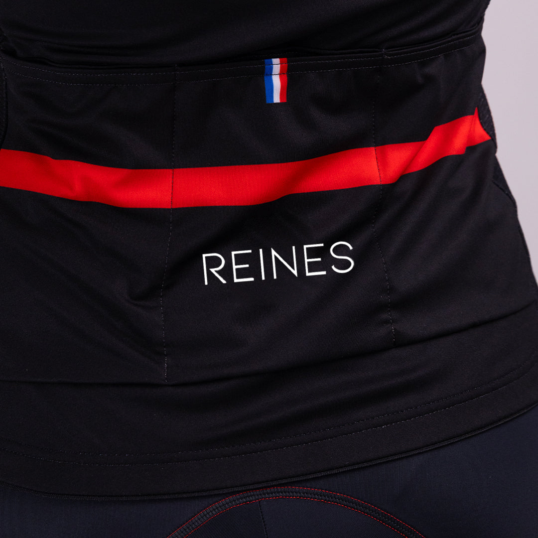 Maillot vélo Femme Red Grunge